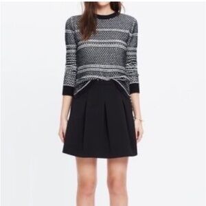 Madewell Black Mini Skirt